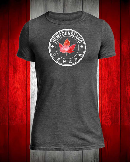 Newfoundland Canada Full Front Men's Stanfield's Tee