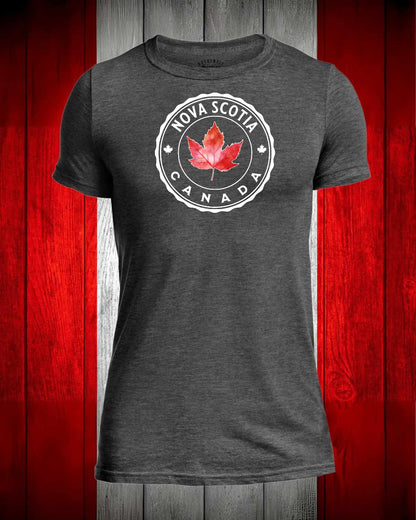 Nova Scotia Canada Full Front Men's Stanfield's Tee