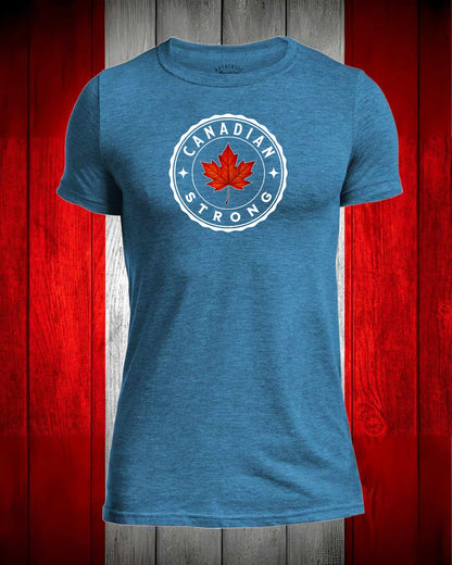 Canadian Strong Leaf Full Front Men's Stanfield's Tee