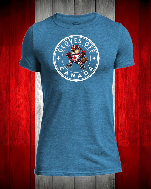 Gloves off Beaver Full Front Men's Stanfield's Tee