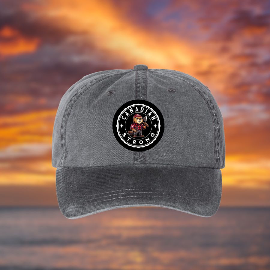 Canadian Strong Beaver design Hat