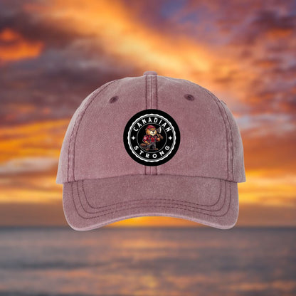 Canadian Strong Beaver design Hat