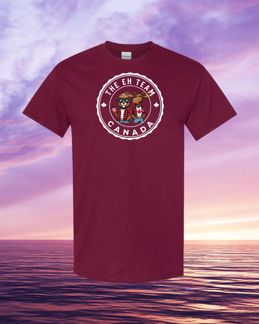 The EH team Full Front Men's Tee - Gildan Canada (sewn Internationally)