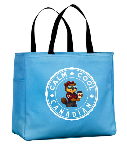 Calm Cool Canadian Rosie Tote Bag