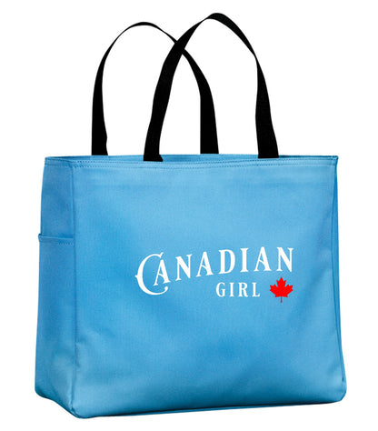 Canadian Girl Tote Bag