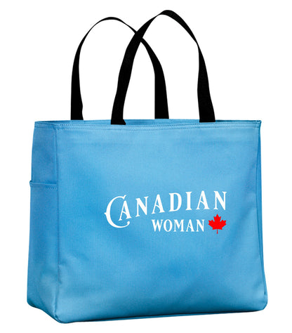 Canadian Woman Tote Bag