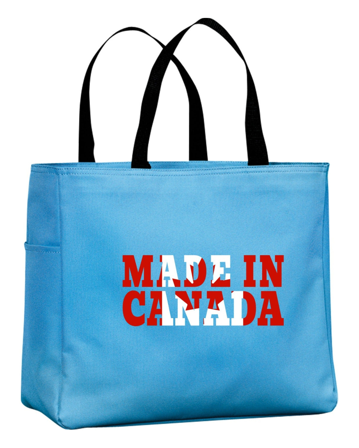 Made In Canada Flag Background Tote Bag
