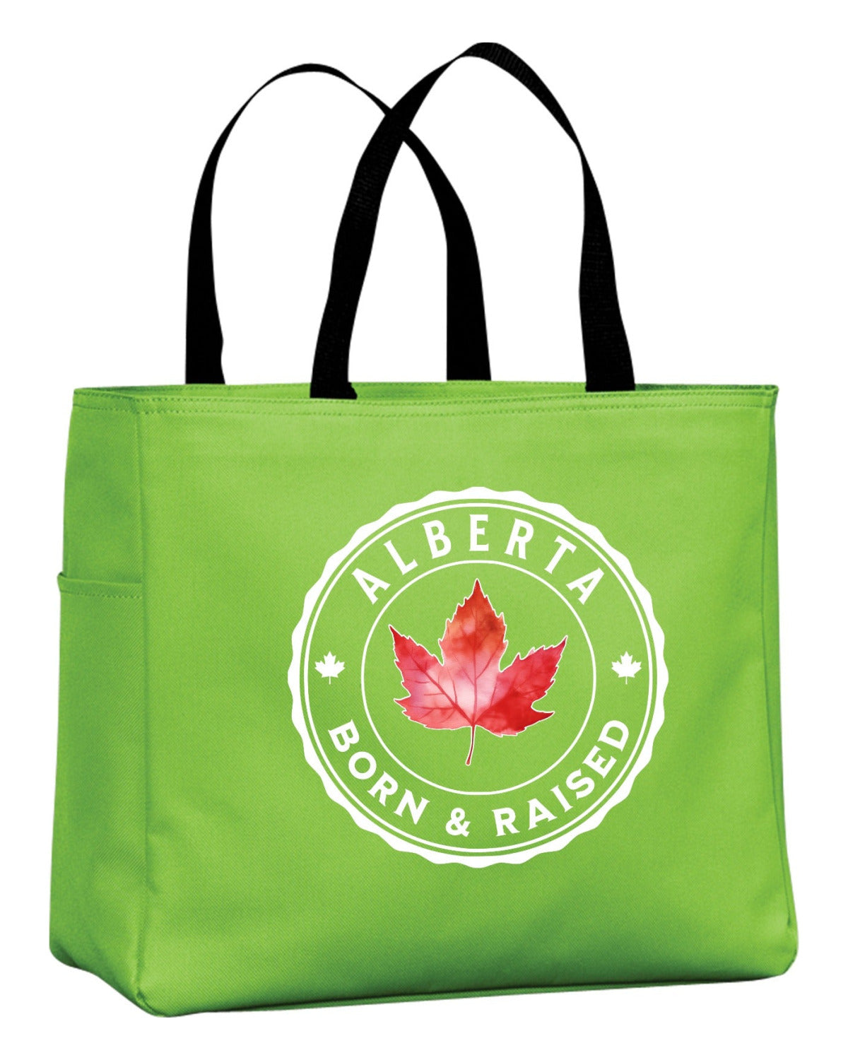 Alberta Born & Raised Tote Bag
