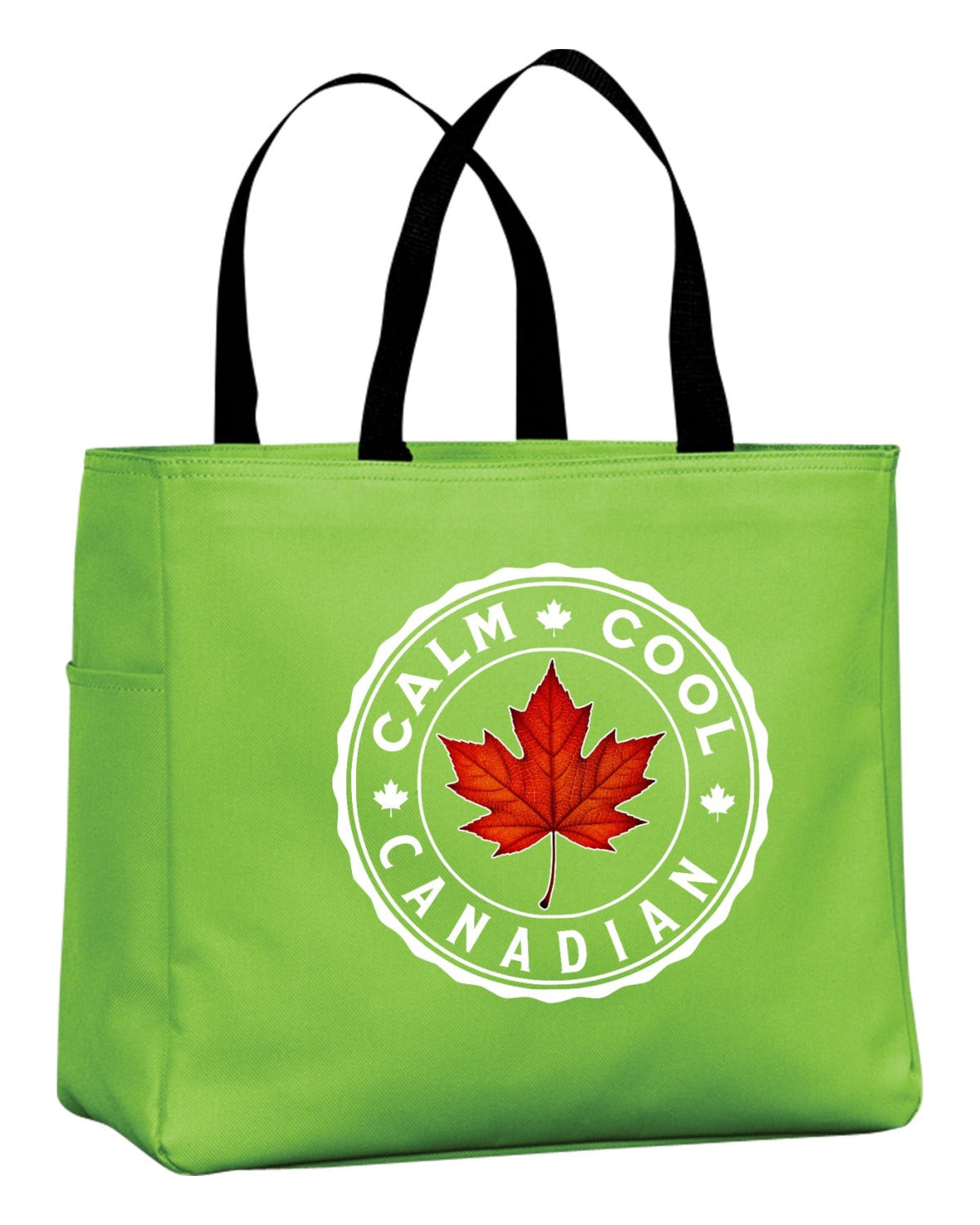 Calm Cool Canadian Leaf Tote Bag