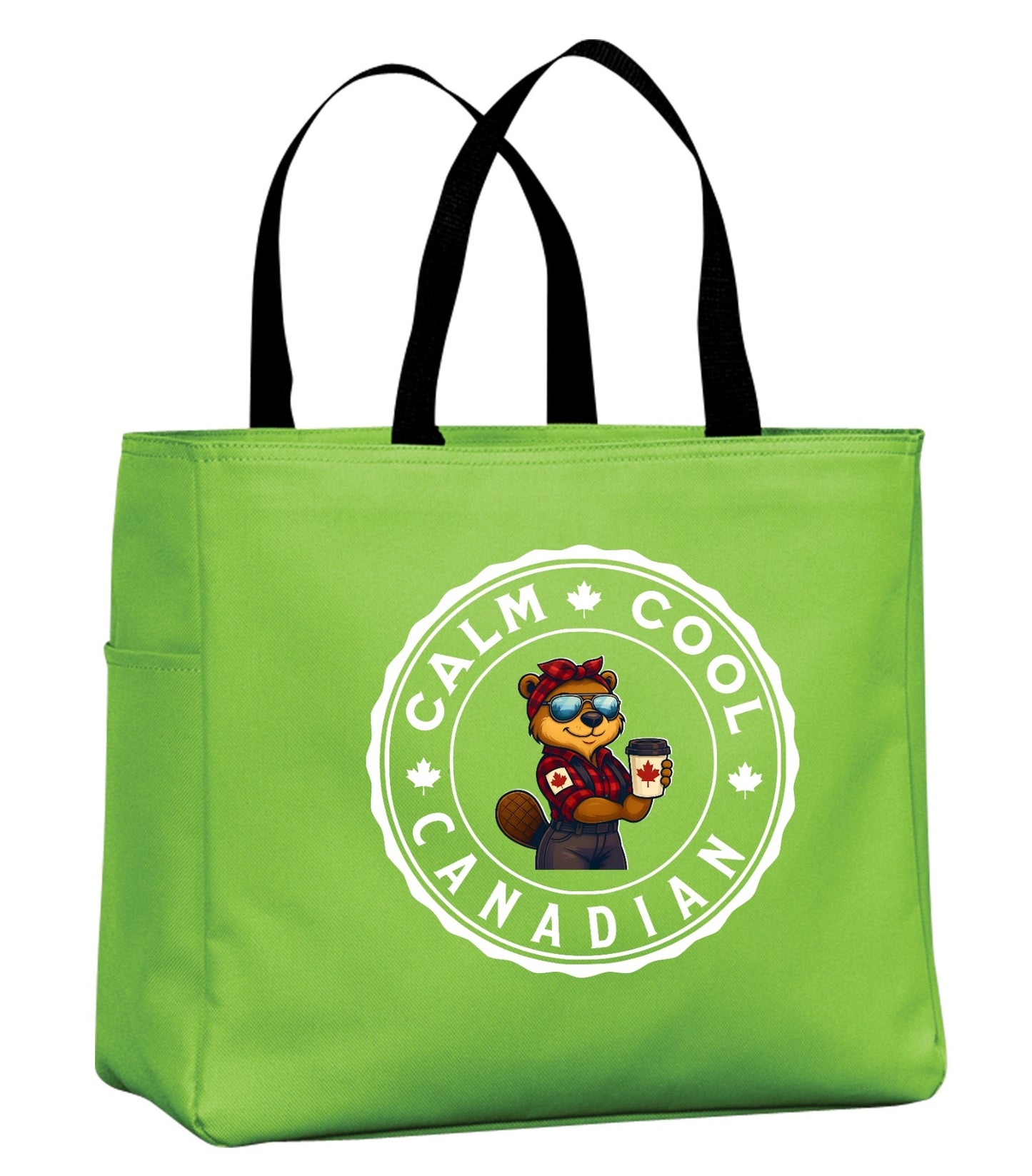 Calm Cool Canadian Rosie Tote Bag