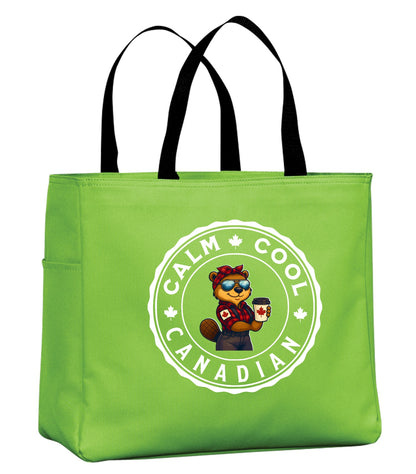 Calm Cool Canadian Rosie Tote Bag