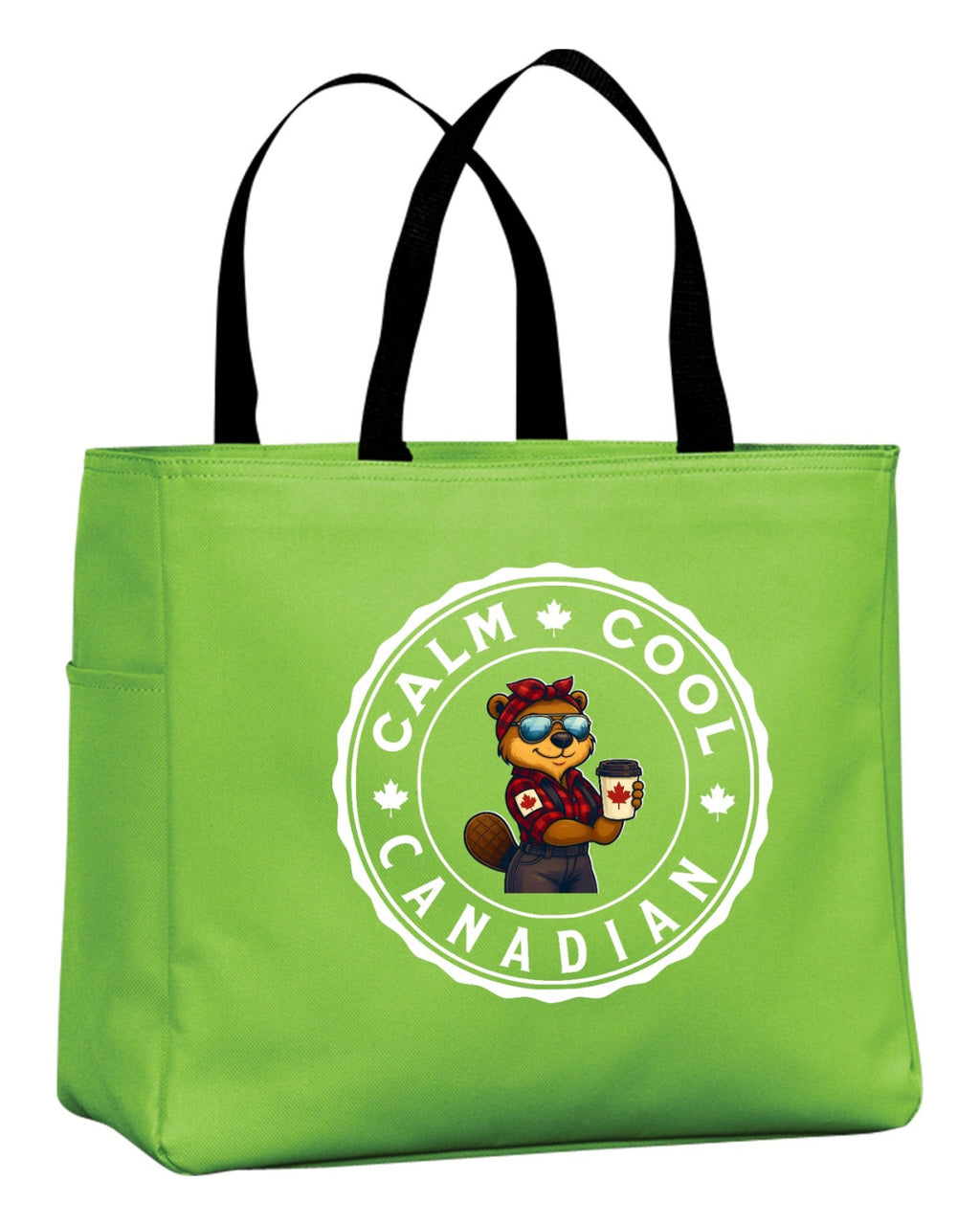 Calm Cool Canadian Rosie Tote Bag