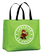 Canadian As Chuck Male Beaver Tote Bag