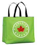 Canadian Strong Leaf Tote Bag