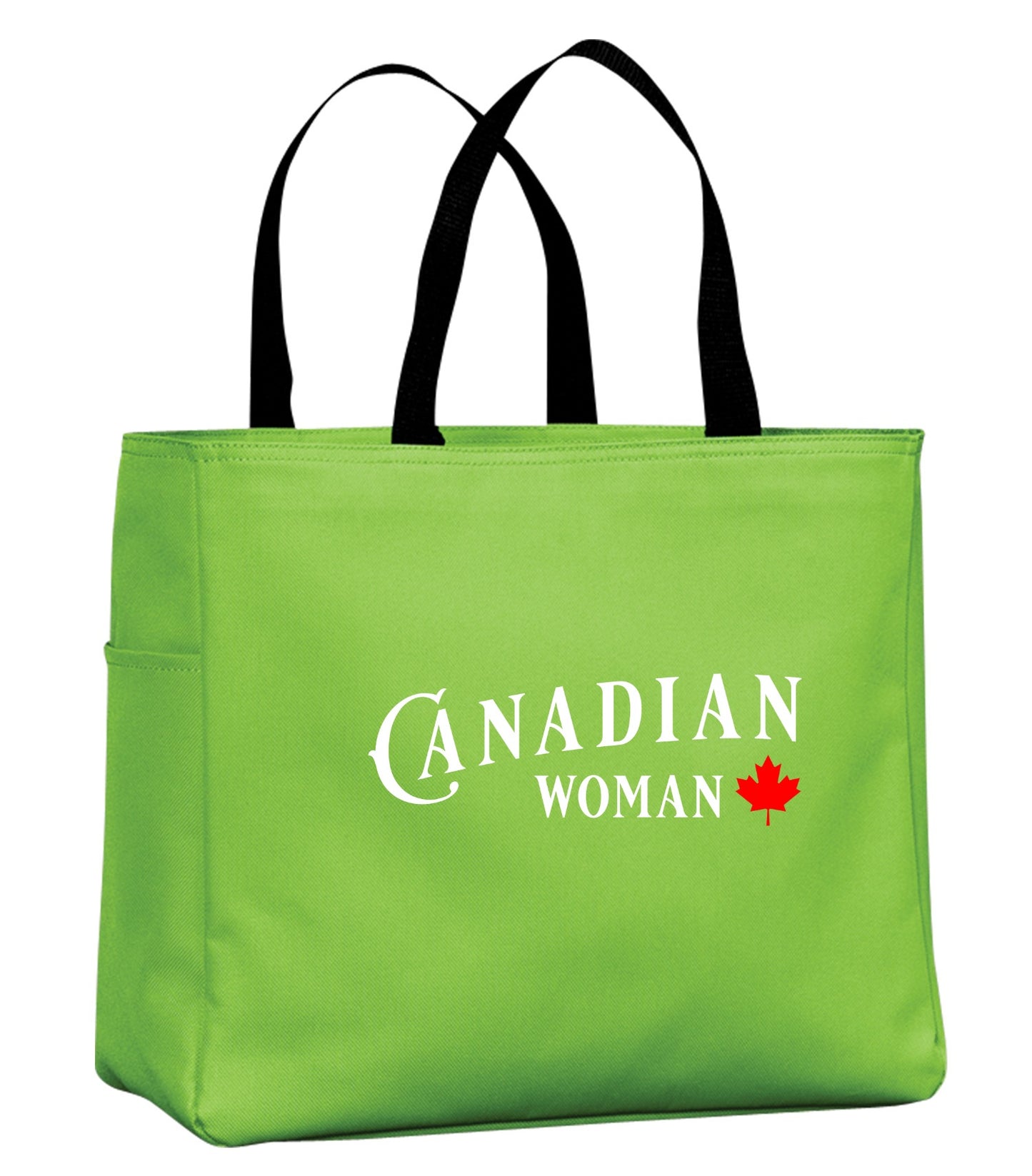 Canadian Woman Tote Bag