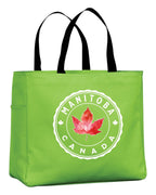 Manitoba Canada Tote Bag