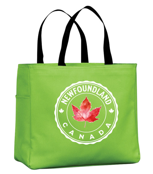 Newfoundland Canada Tote Bag
