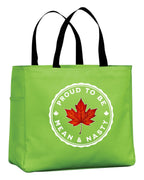 Proud To Be Mean & Nasty Leaf Tote Bag