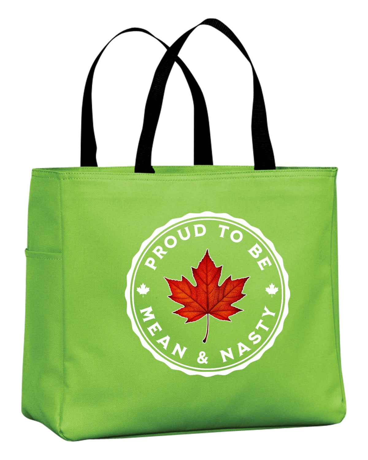 Proud To Be Mean & Nasty Leaf Tote Bag