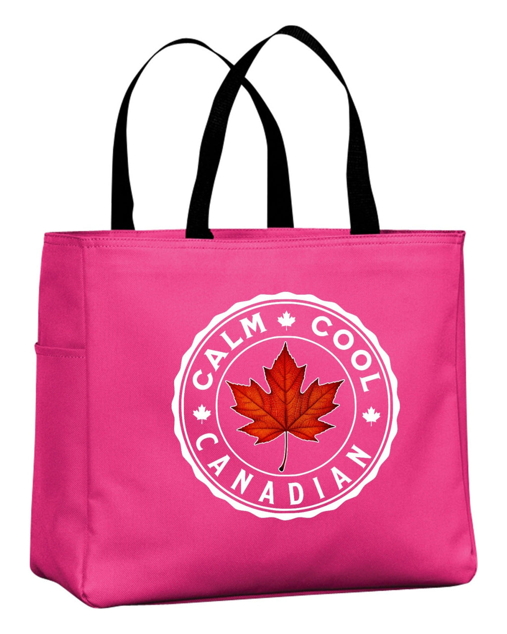 Calm Cool Canadian Leaf Tote Bag