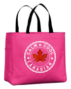 Calm Cool Canadian Leaf Tote Bag