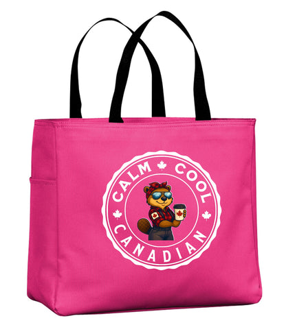 Calm Cool Canadian Rosie Tote Bag