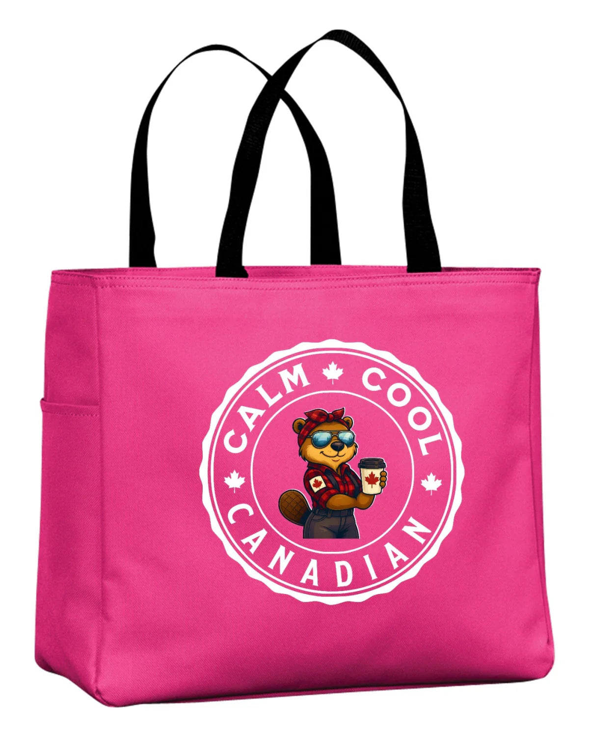 Calm Cool Canadian Rosie Tote Bag