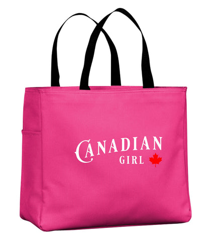 Canadian Girl Tote Bag