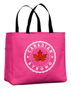 Canadian Strong Leaf Tote Bag