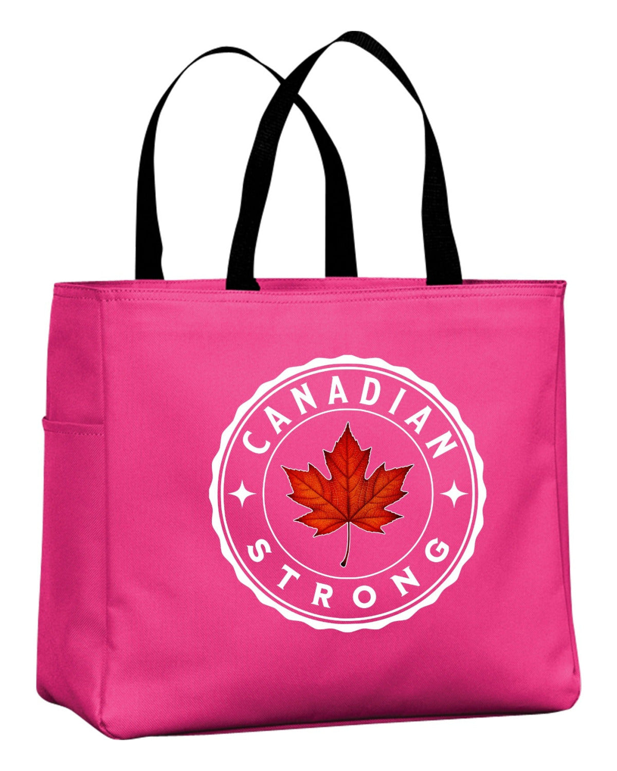 Canadian Strong Leaf Tote Bag