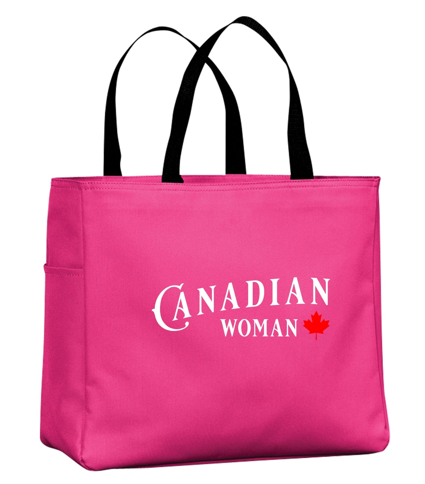 Canadian Woman Tote Bag