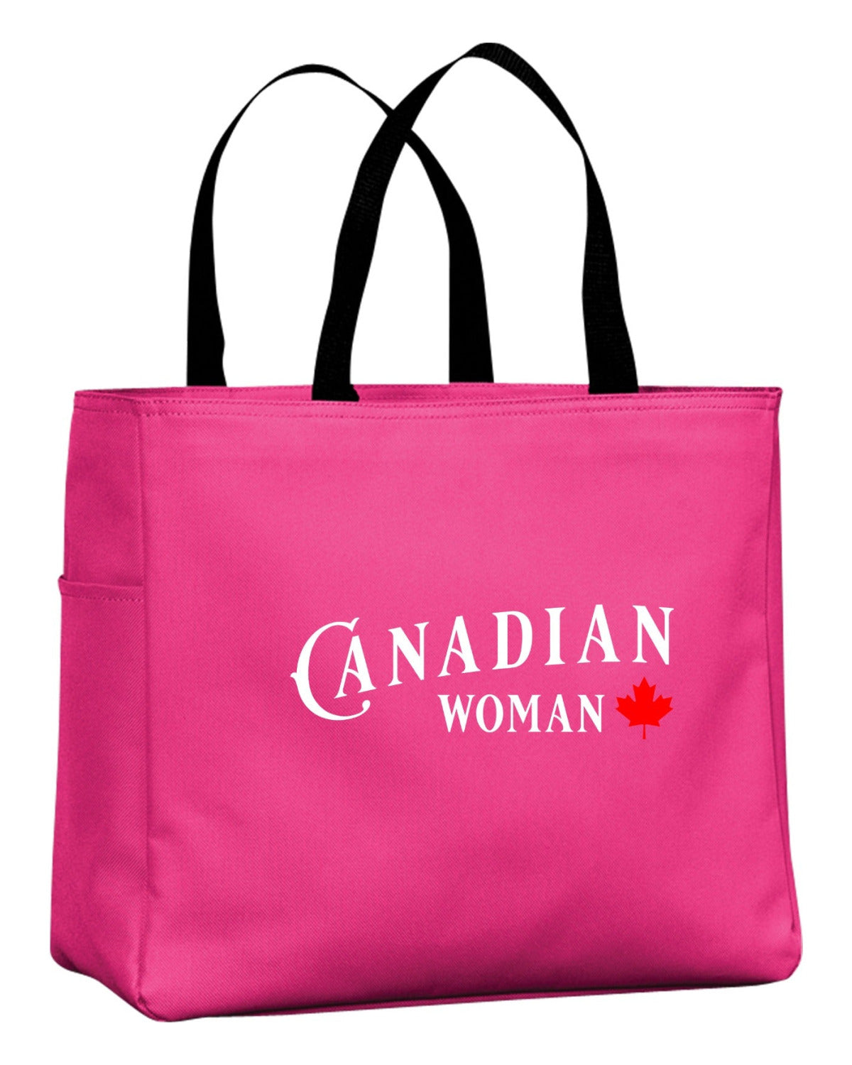 Canadian Woman Tote Bag