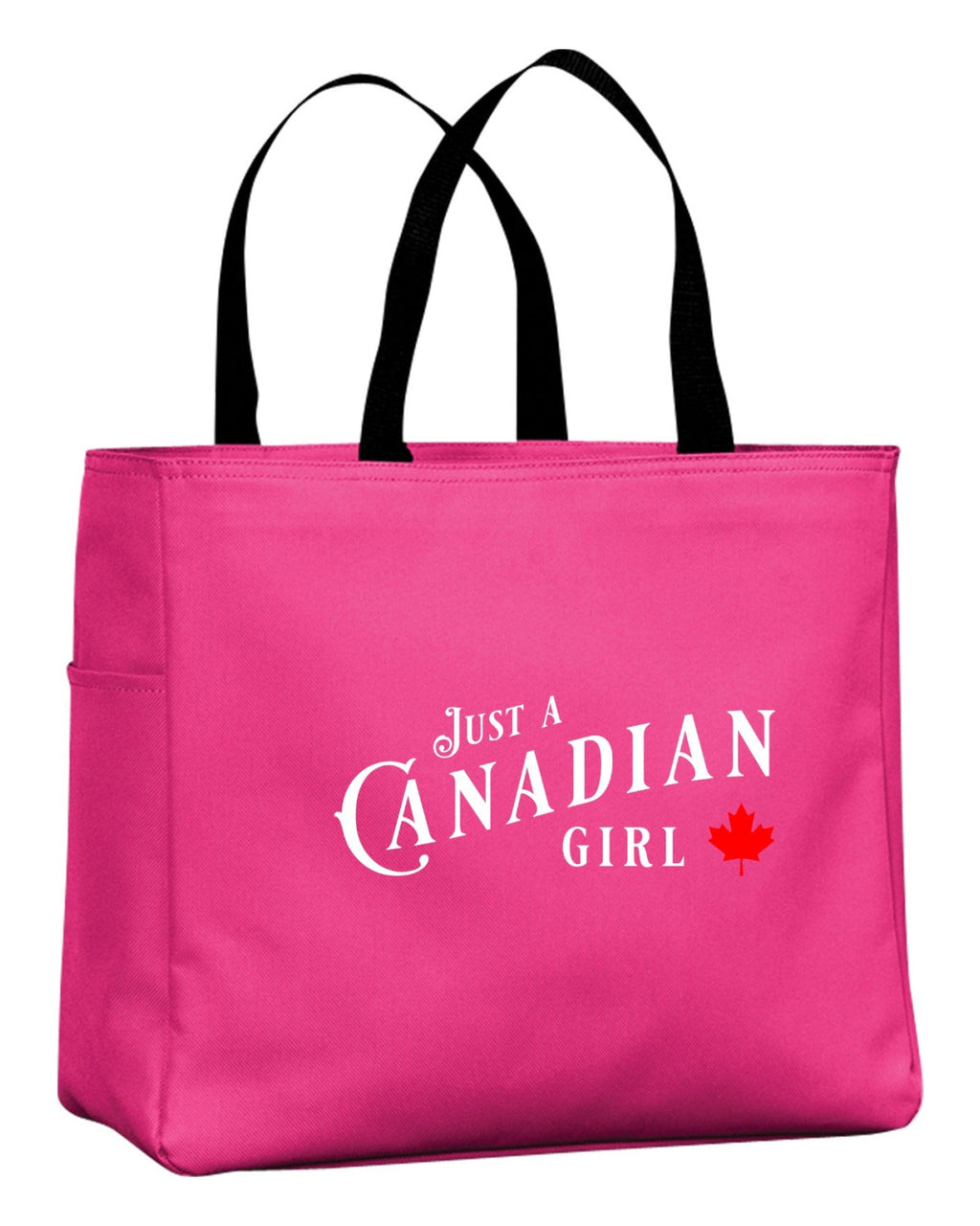 Just A Canadian Girl Leaf Tote Bag