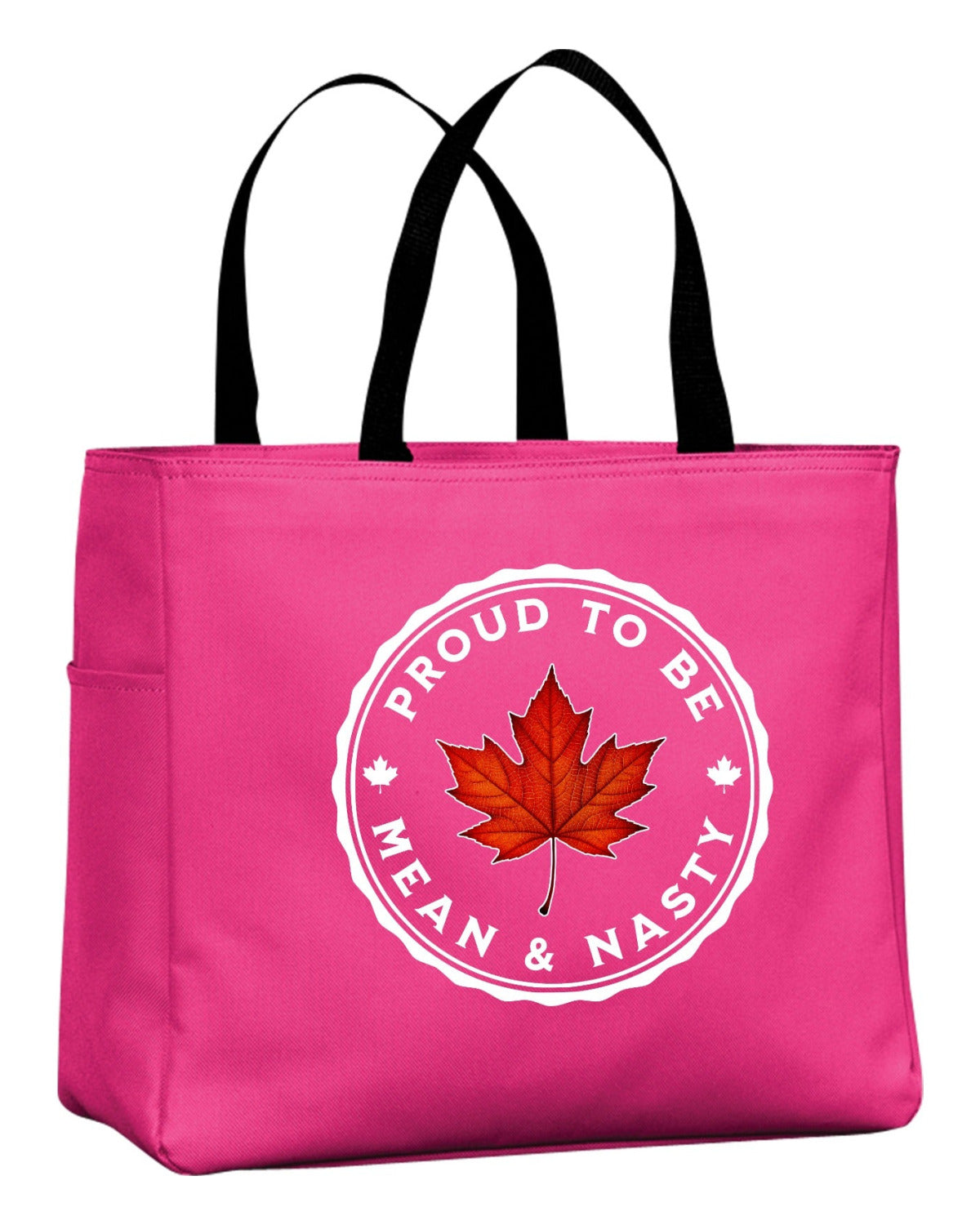 Proud To Be Mean & Nasty Leaf Tote Bag