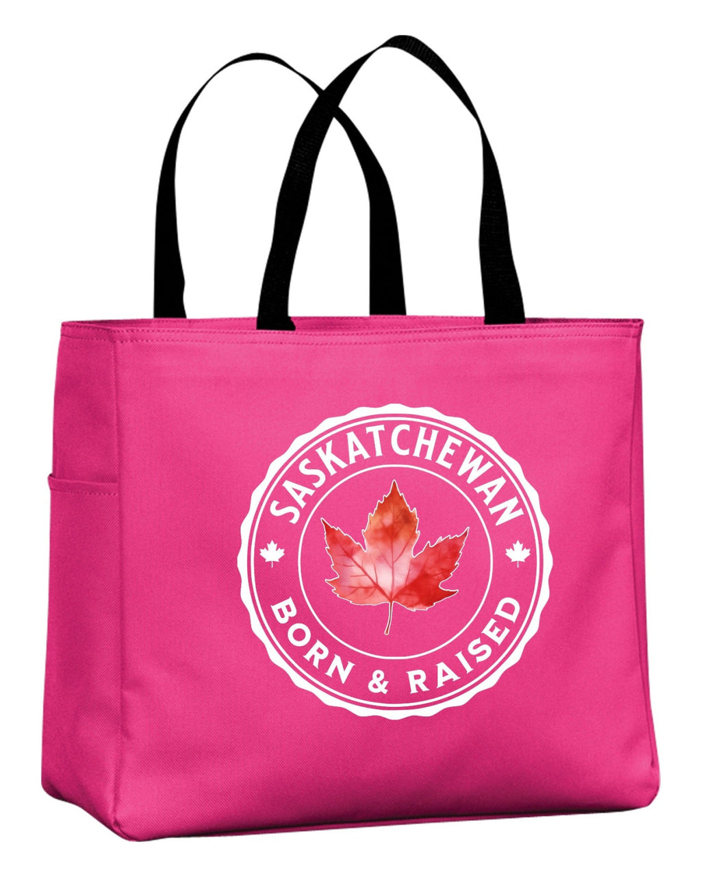 Saskatchewan Born & Raised Tote Bag