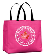 Saskatchewan Born & Raised Tote Bag
