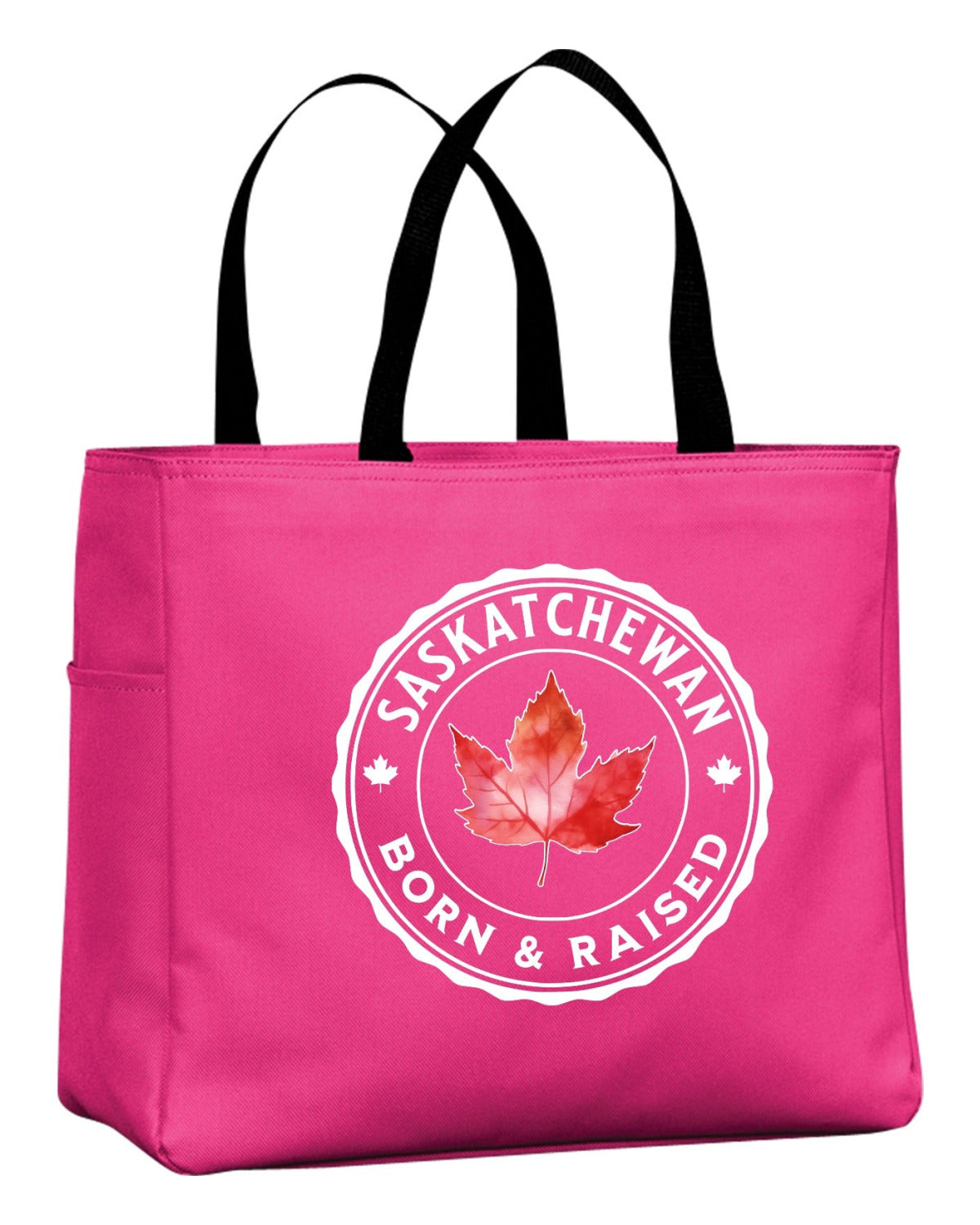 Saskatchewan Born & Raised Tote Bag