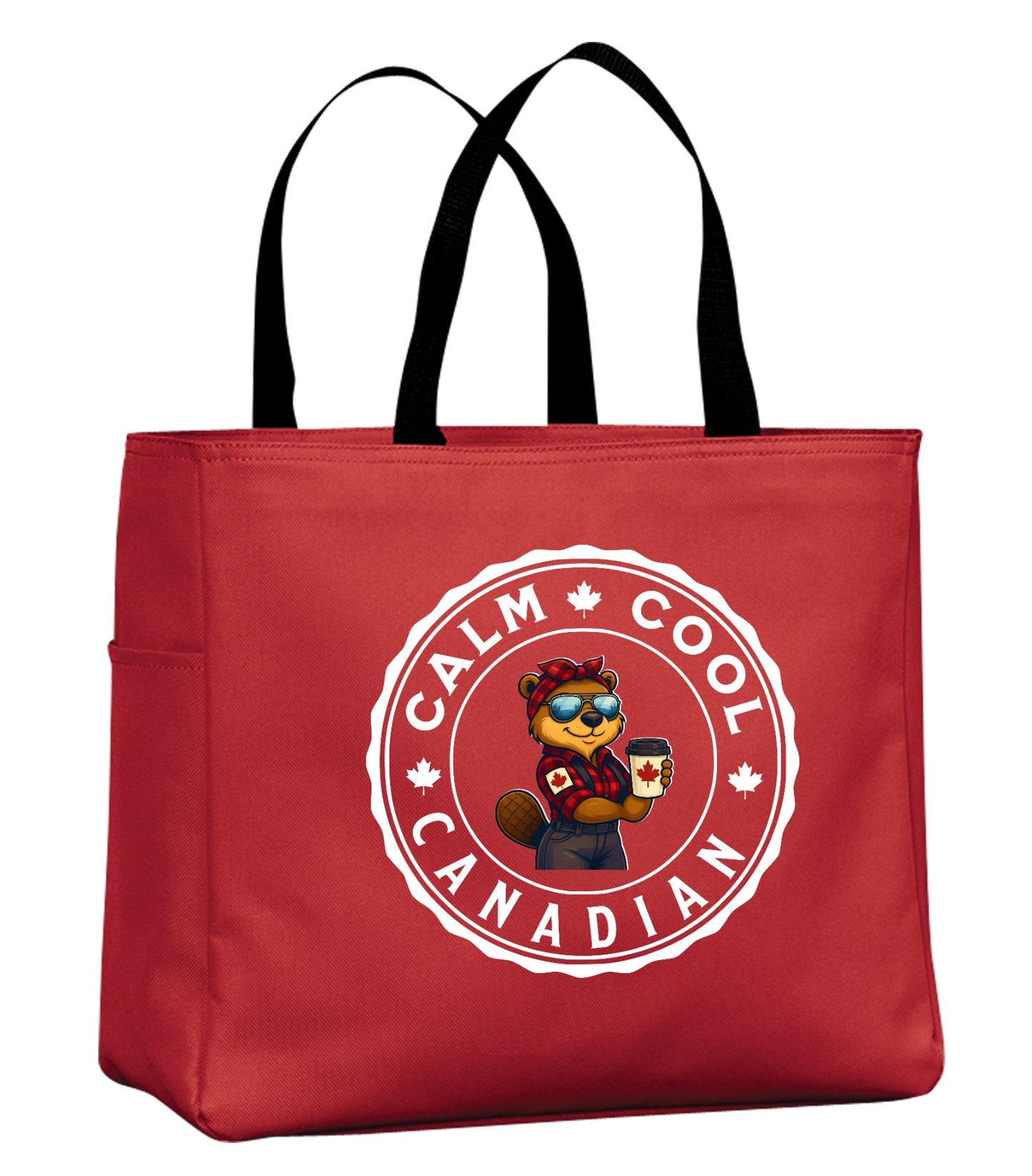 Calm Cool Canadian Rosie Tote Bag