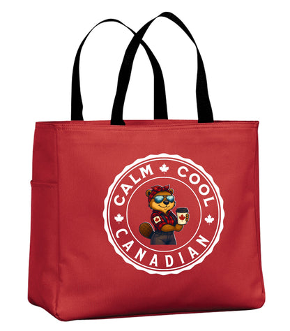 Calm Cool Canadian Rosie Tote Bag