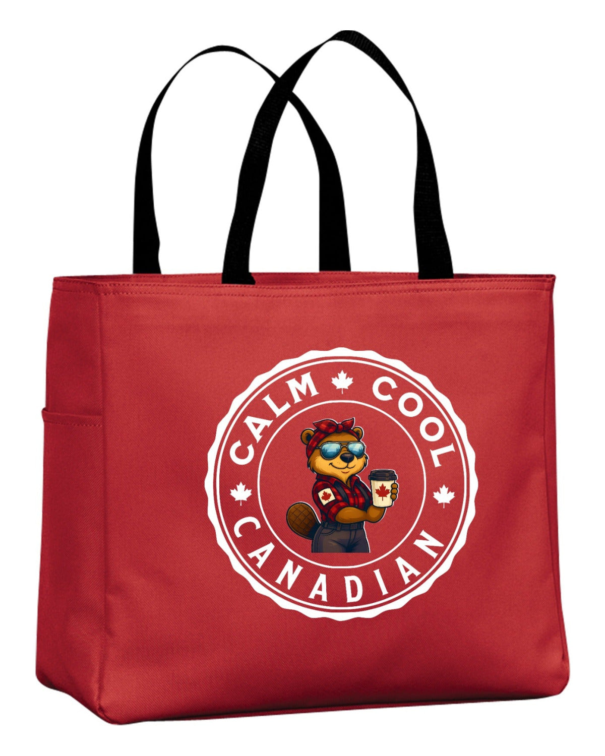 Calm Cool Canadian Rosie Tote Bag