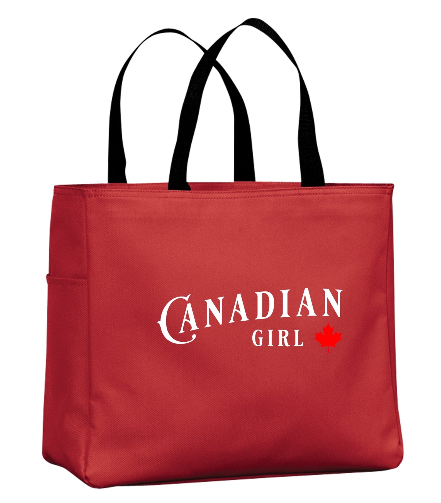 Canadian Girl Tote Bag