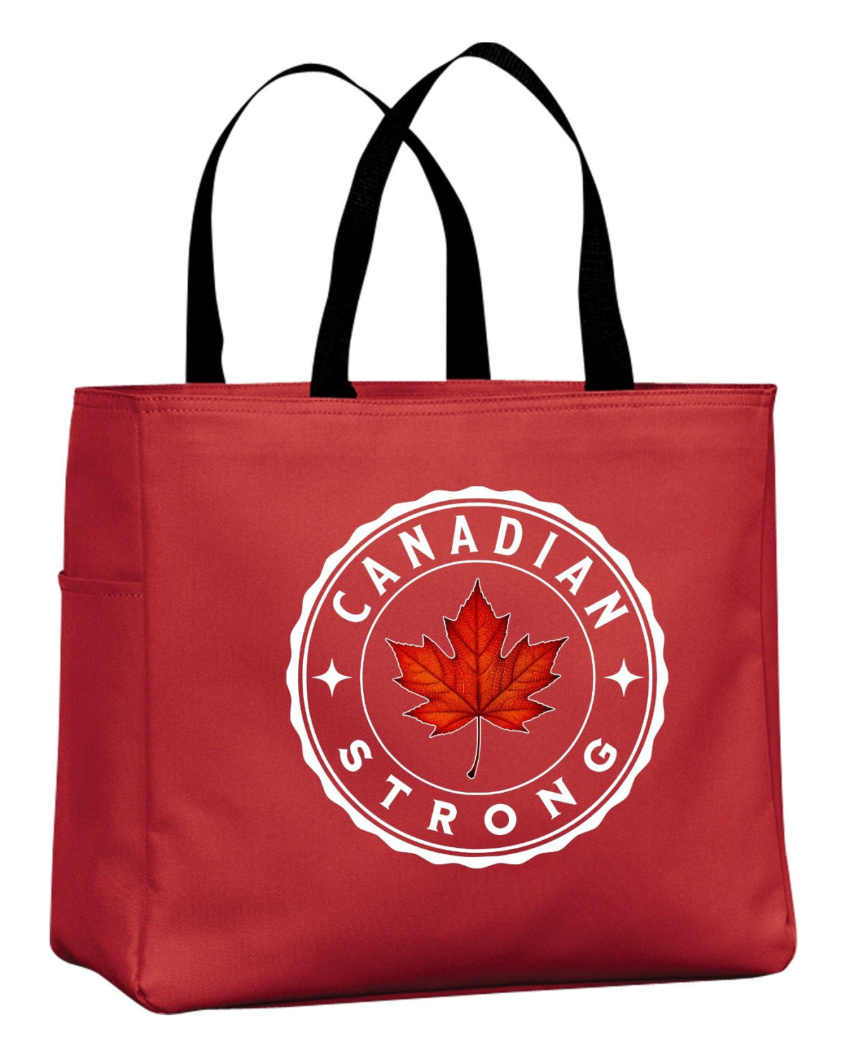 Canadian Strong Leaf Tote Bag