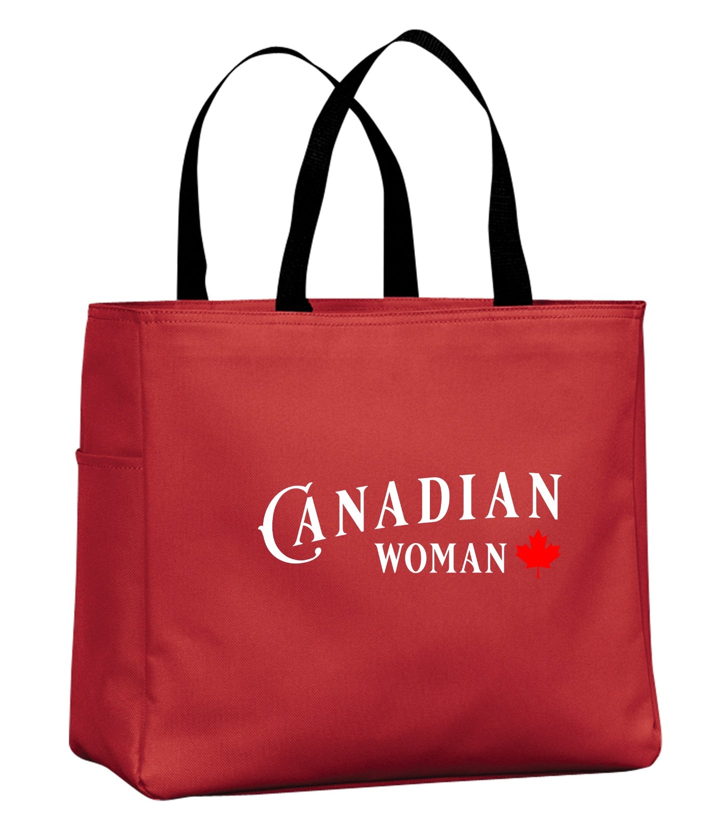 Canadian Woman Tote Bag