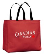 Canadian Woman Tote Bag