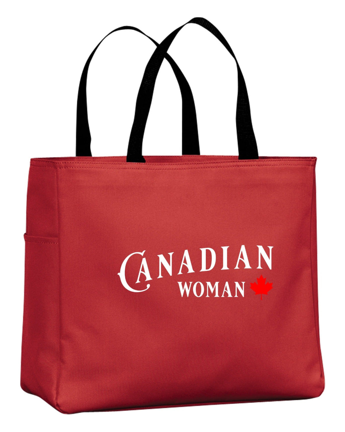 Canadian Woman Tote Bag