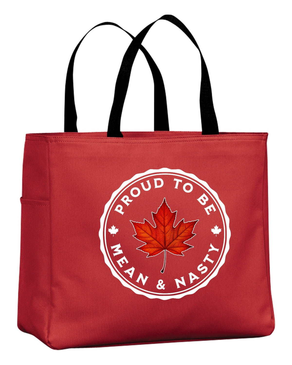 Proud To Be Mean & Nasty Leaf Tote Bag