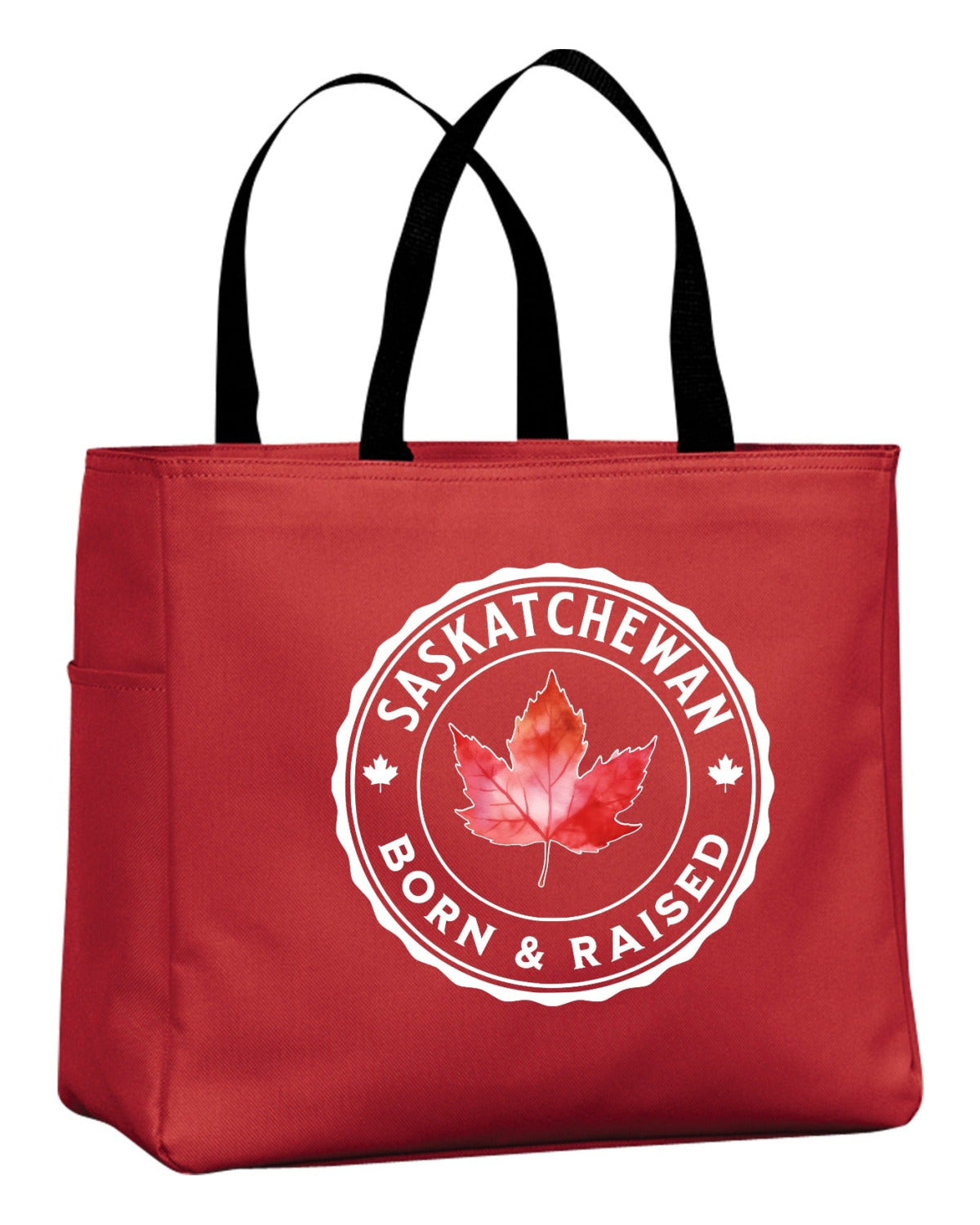 Saskatchewan Born & Raised Tote Bag