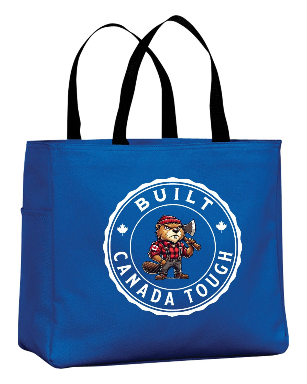 Built Canada Tough Male Beaver Tote Bag