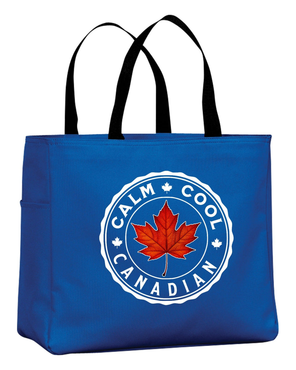 Calm Cool Canadian Leaf Tote Bag