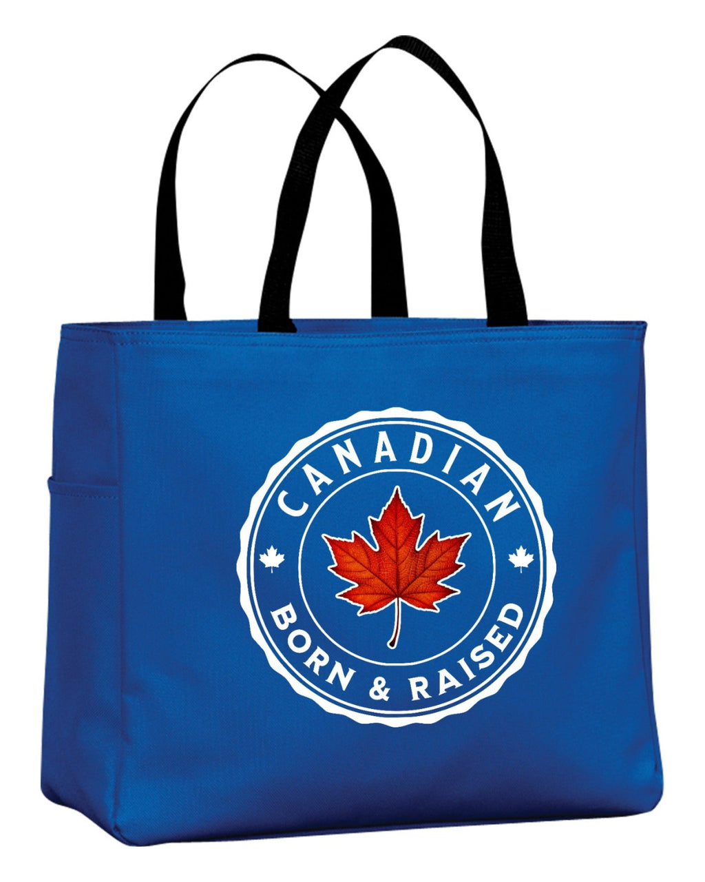 Canadian Born & Raised Leaf Tote Bag